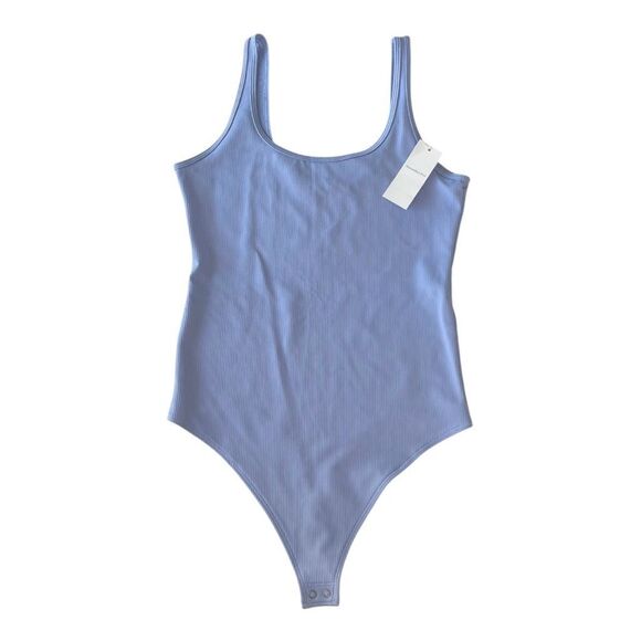 Abercrombie & Fitch Soft A&F Cornflower Blue Bodysuit Medium - Picture 2 of 6